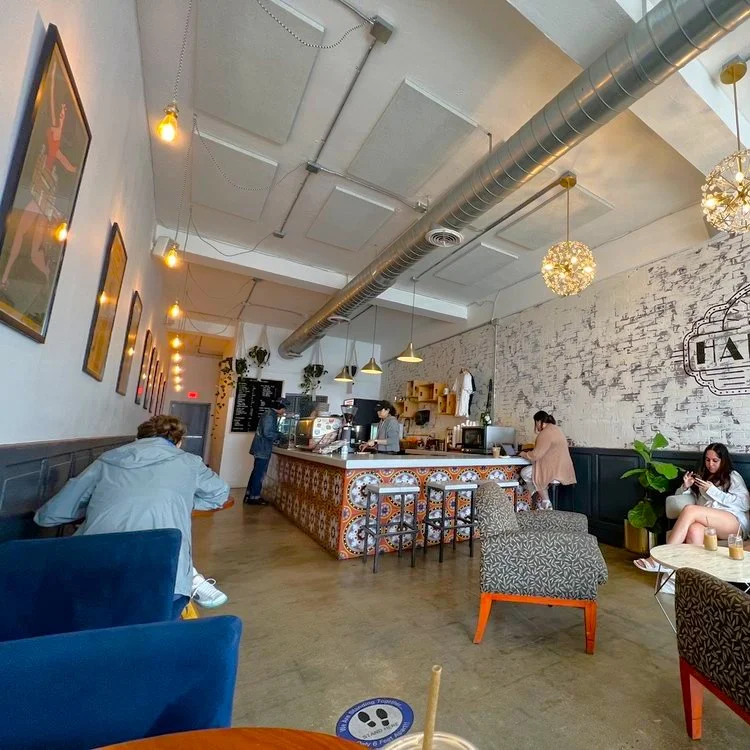 Interior de Suite Havana Café en Miami