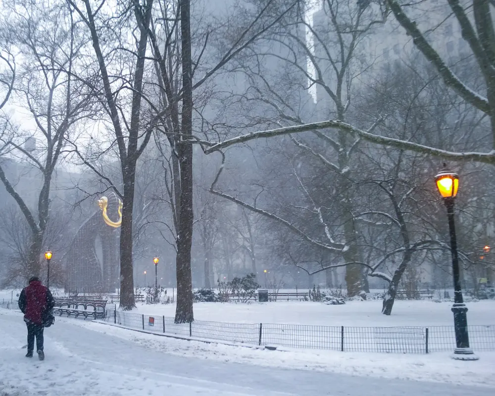 11_nyinvierno Madison Square nevado en invierno en Nueva York