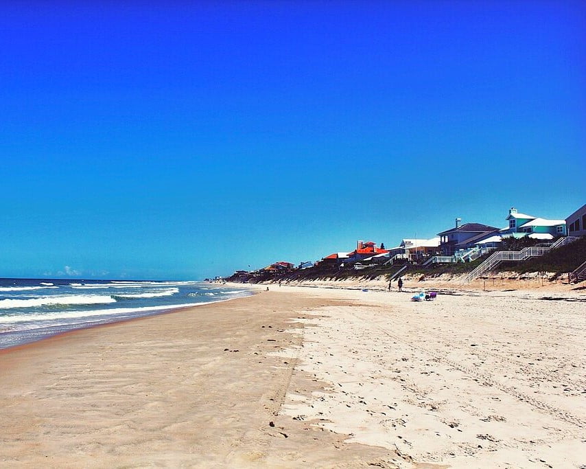 Playa de New Smyrna Beach. Florida