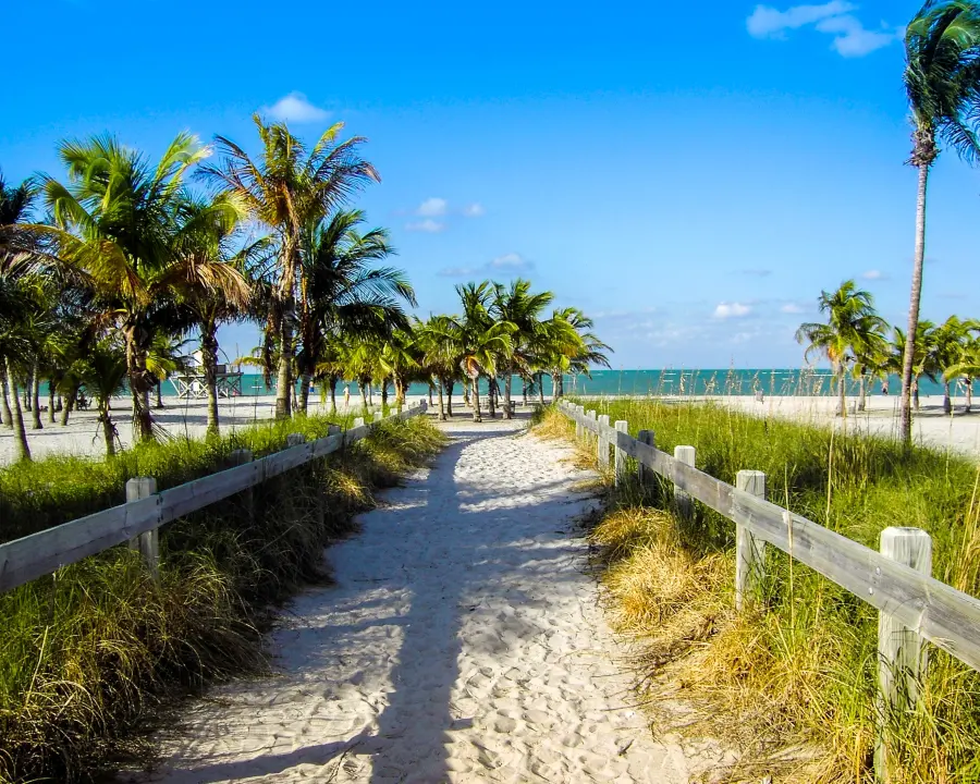 Crandon Beach, Miami