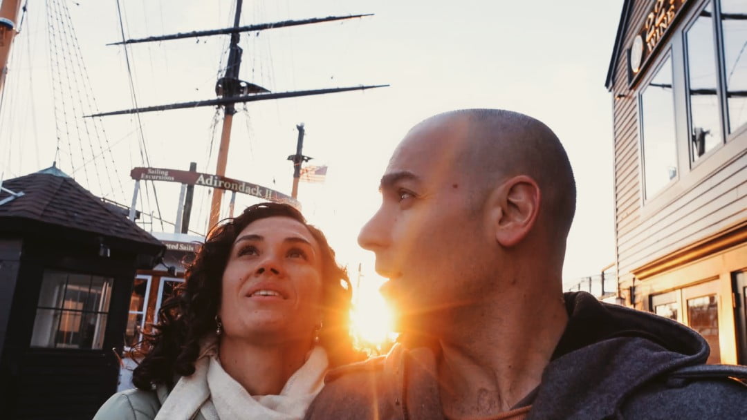 Atardecer en Mystic Seaport Atardecer en Mystic Seaport