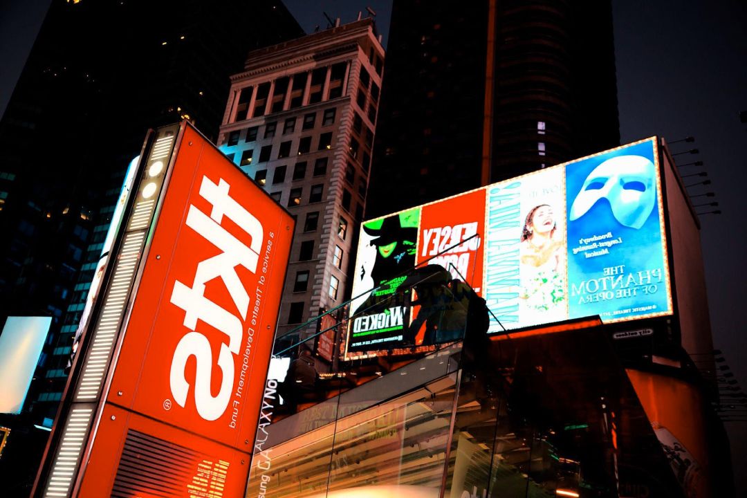 El puesto de TKTS en Times Square, Nueva York