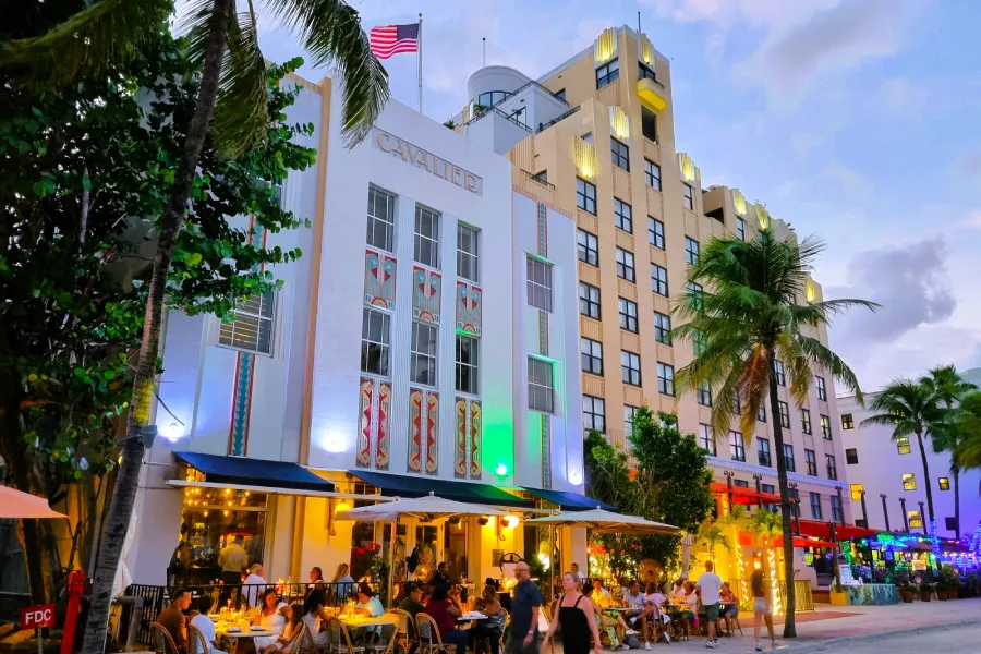 Distrito Art Deco en South Beach, de los mejores lugares para visitar en Miami Gratis