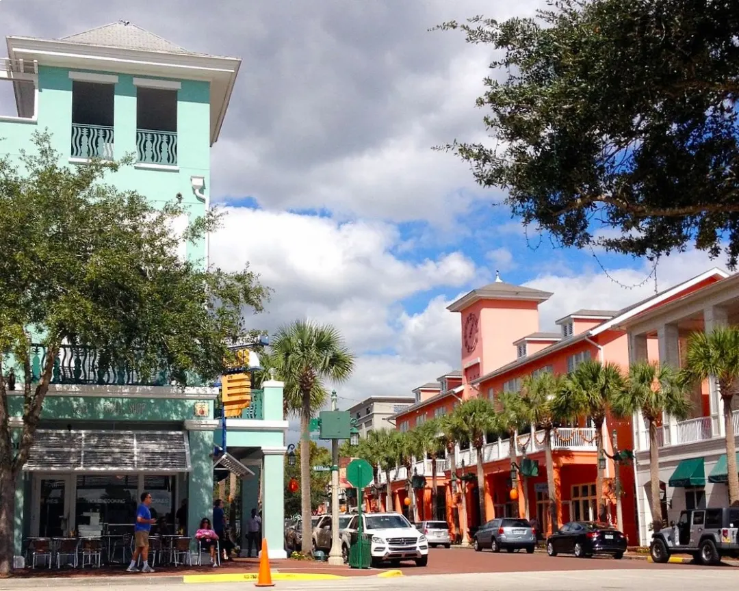 Calle principal de Celebration, Florida