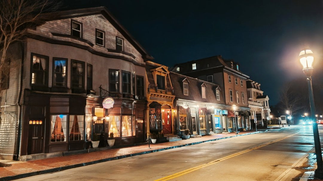 Newport, Rhode Island de Noche Newport, Rhode Island de Noche