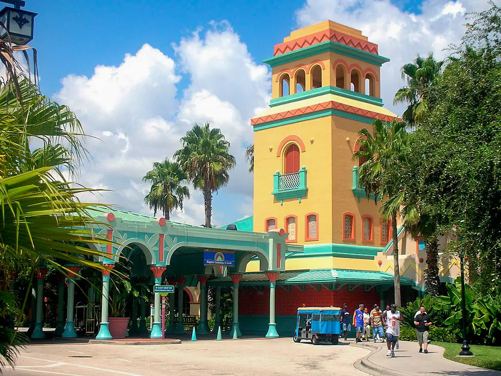 Hotel Caribbean Beach en Disney World