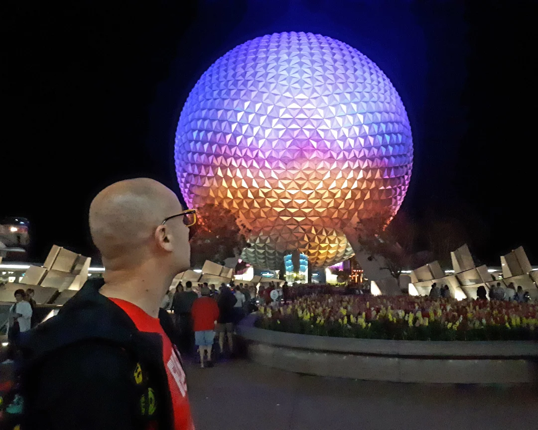 Oli en Future World Epcot