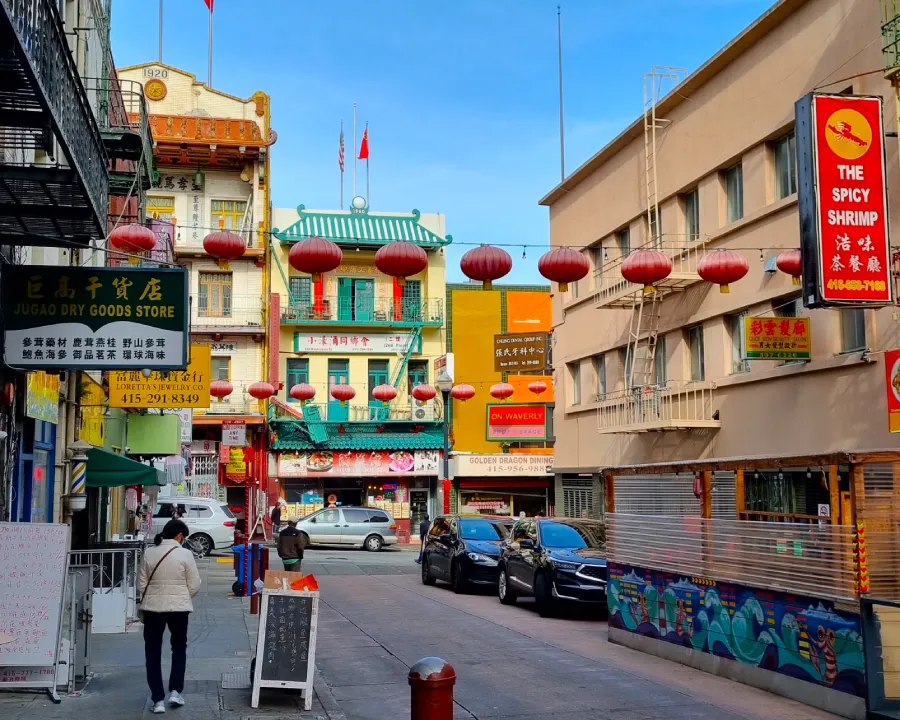 8_barriochinsf Waverly Place, Chinatown San Francisco.