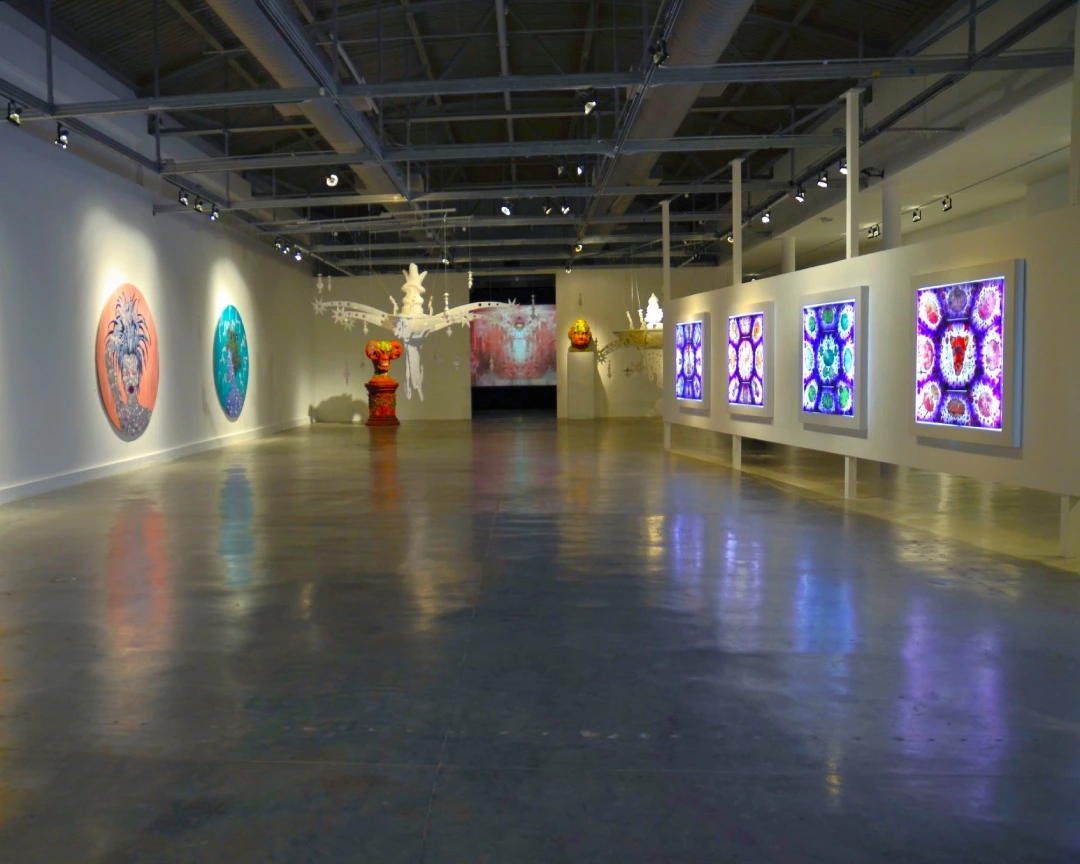 Interior del Museo de Arte Contemporáneo en Miami