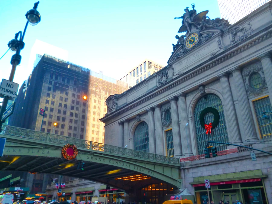 29_nyinvierno Exterior de la Grand Central Station en Manhattan