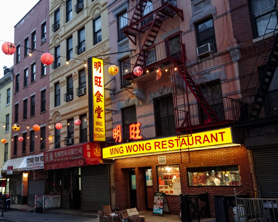Ming Wong Restaurante en Mott Street, Chinatown