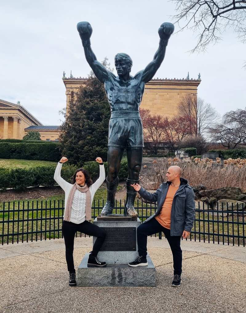 Estatua de Rocky Balboa en Filadelfia