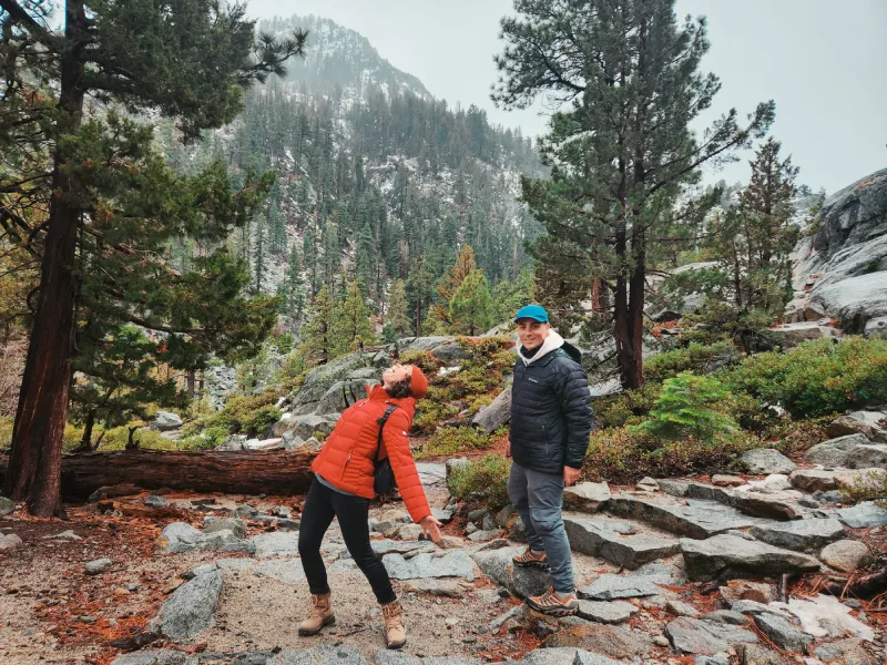 Carcajada de Vico en Lago Tahoe, California